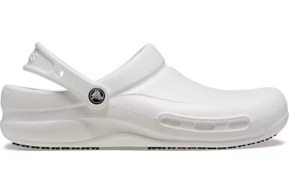 crocs bistro slip resistant work clog white – Crocs Clogs Collection for All-Day Comfort