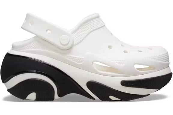 crocs bubble crush clog white black – Crocs Clogs Collection for All-Day Comfort