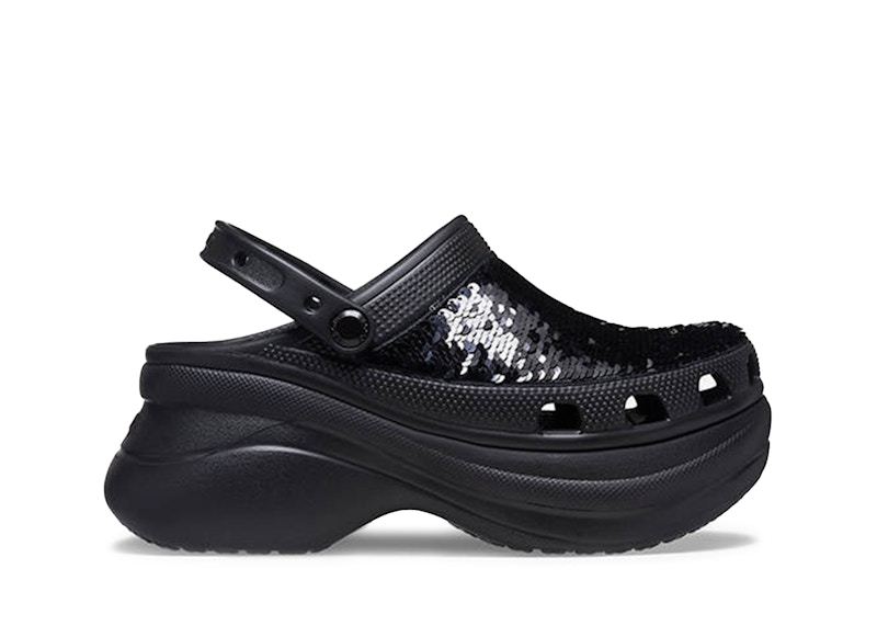 crocs classic bae clog sequin black – Crocs Clogs Collection for All-Day Comfort