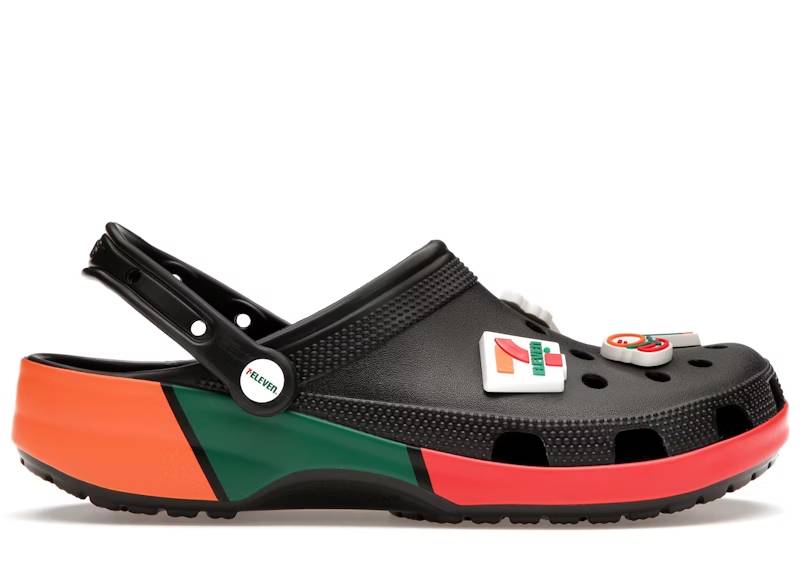 crocs classic clog 7-eleven black – Crocs Clogs Collection for All-Day Comfort