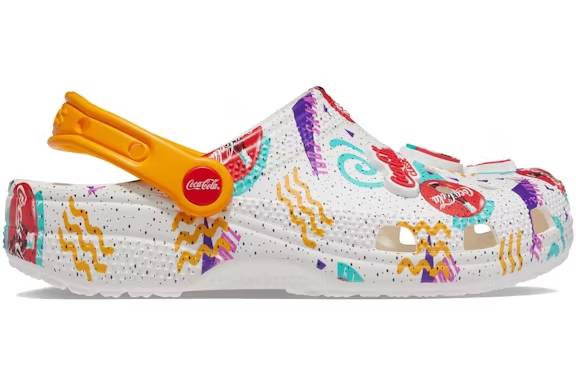 crocs classic clog 90s coca cola white – Crocs Clogs Collection for All-Day Comfort