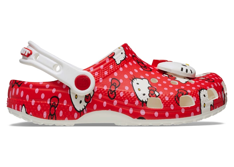 crocs classic clog hello kitty red polka dots td – Crocs Clogs Collection for All-Day Comfort