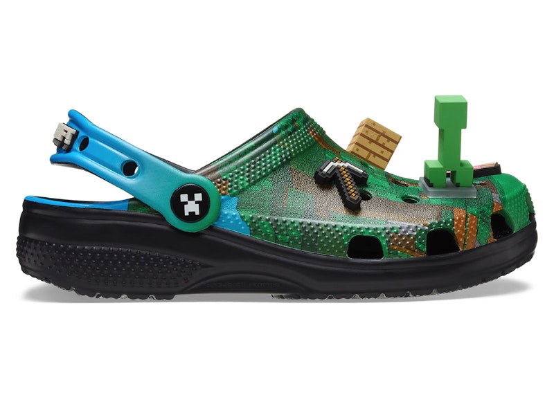 crocs classic clog minecraft dark forest kids – Crocs Clogs Collection for All-Day Comfort