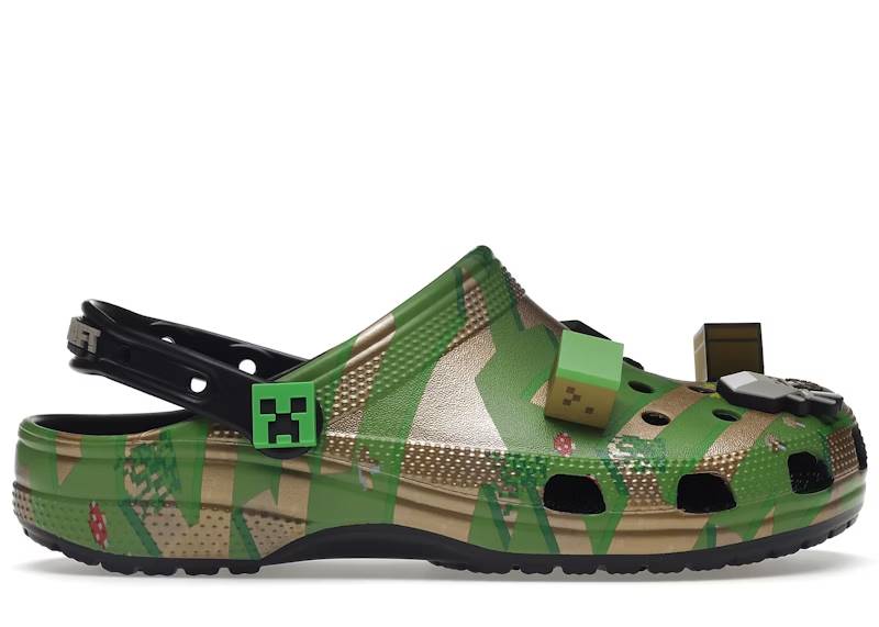 crocs classic clog minecraft grass block – Crocs Clogs Collection for All-Day Comfort