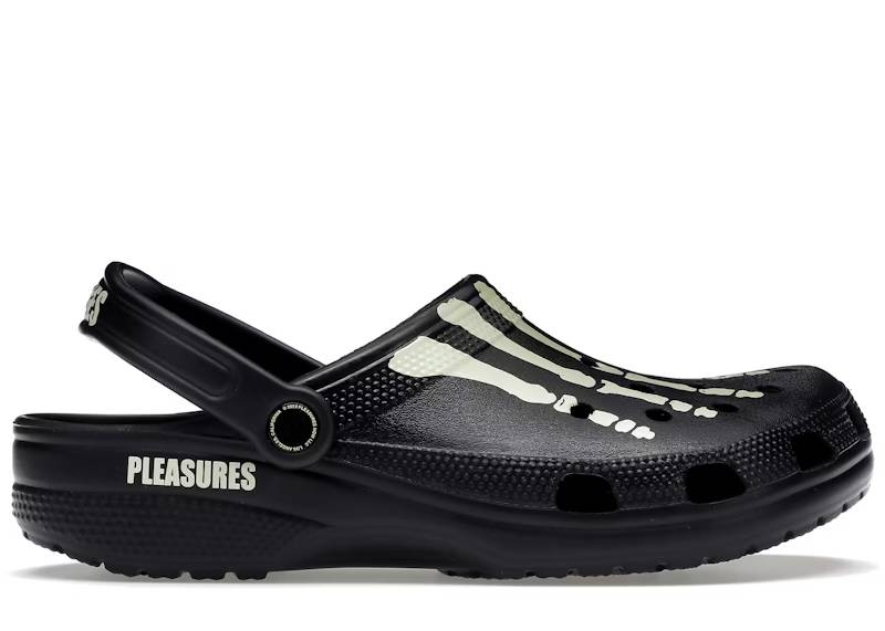 crocs classic clog pleasures skeleton black glow – Crocs Clogs Collection for All-Day Comfort