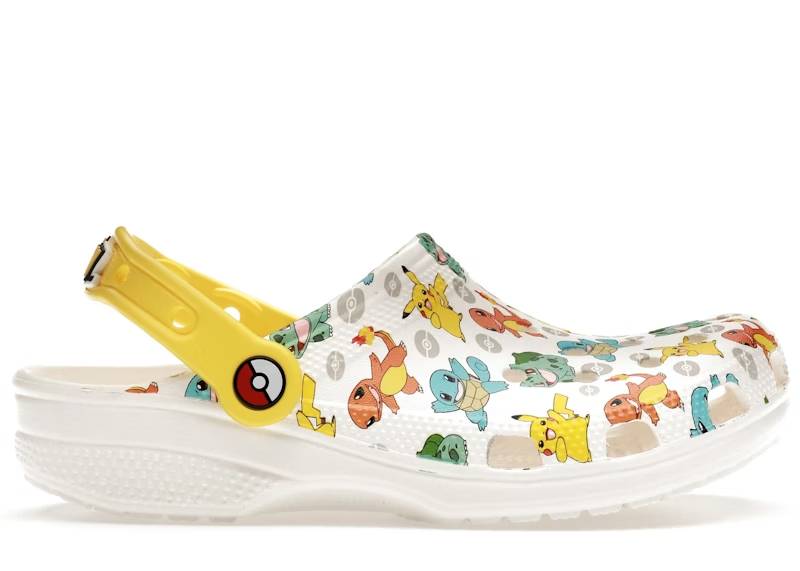 crocs classic clog pokémon white – Crocs Clogs Collection for All-Day Comfort