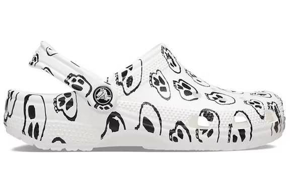 crocs classic clog skull print white – Crocs Clogs Collection for All-Day Comfort