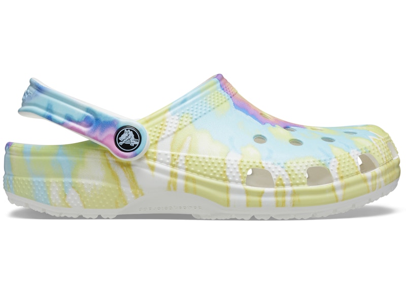 crocs classic clog tie dye pastel – Crocs Clogs Collection for All-Day Comfort