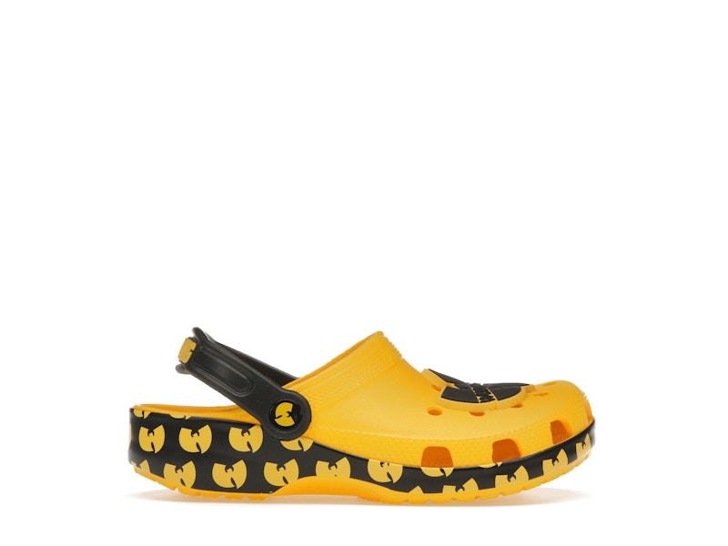 crocs classic clog wu-tang clan yellow kids – Crocs Clogs Collection for All-Day Comfort