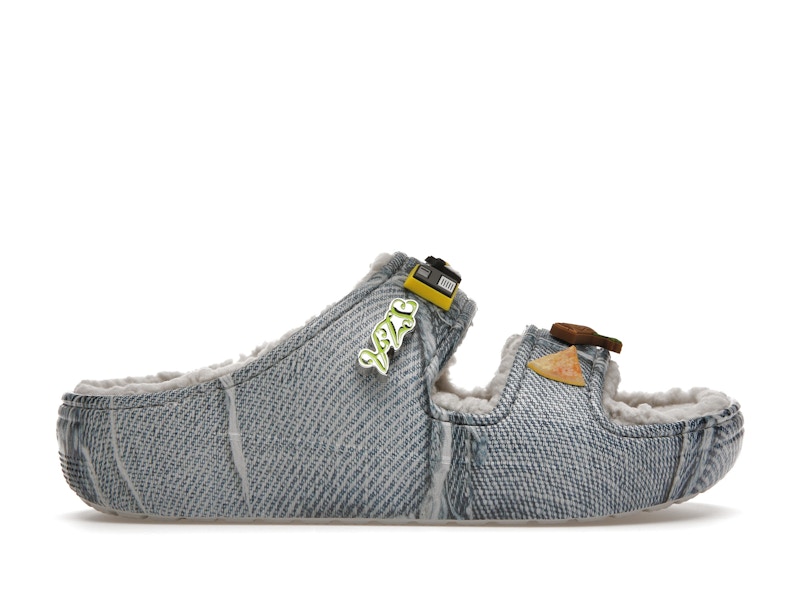 crocs classic cozzzy sandal sza denim – Crocs Clogs Collection for All-Day Comfort