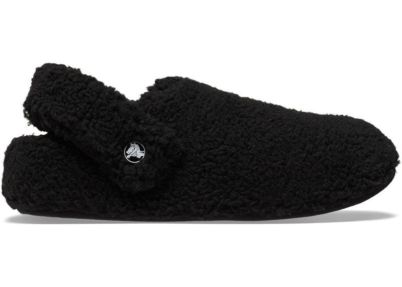 crocs classic cozzzy slipper black – Crocs Clogs Collection for All-Day Comfort