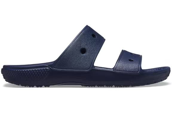 crocs classic double band slide sandals navy – Crocs Clogs Collection for All-Day Comfort