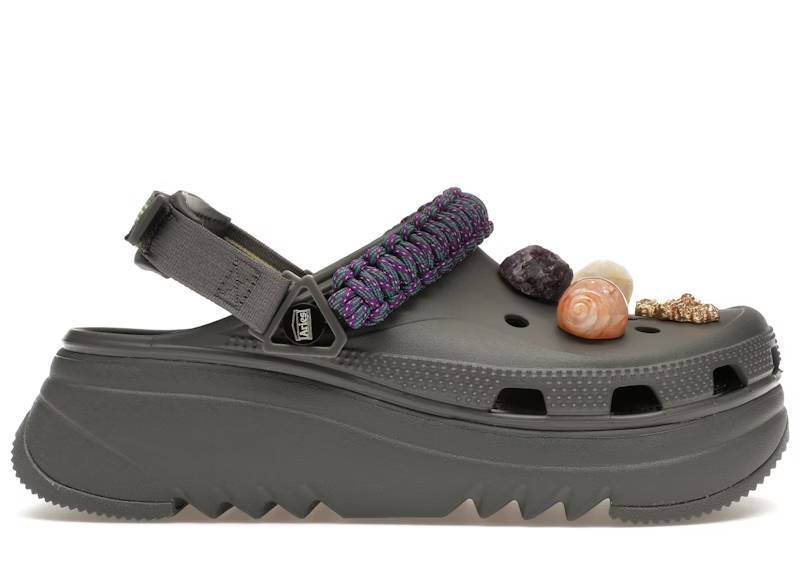 crocs classic hiker xscape clog aries slate grey – Crocs Clogs Collection for All-Day Comfort