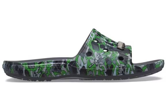 crocs classic slide minecraft grey – Crocs Clogs Collection for All-Day Comfort