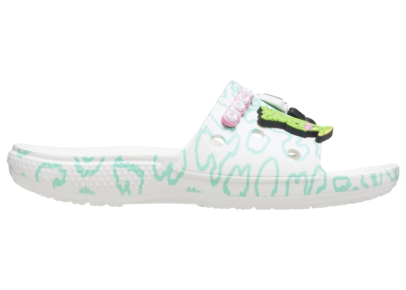 crocs classic slide ron english party animals cheetah white womenx27s – Crocs Clogs Collection for All-Day Comfort