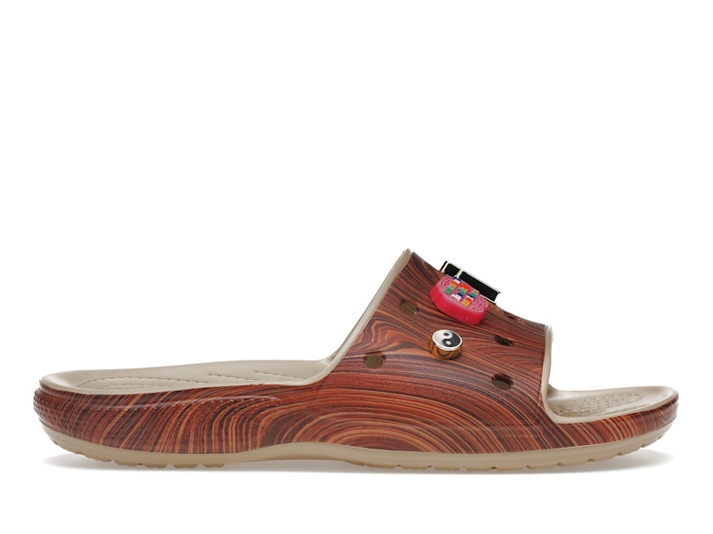 crocs classic slide sza wood grain – Crocs Clogs Collection for All-Day Comfort