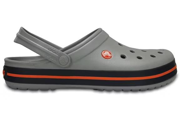 crocs crocband clog light grey navy – Crocs Clogs Collection for All-Day Comfort