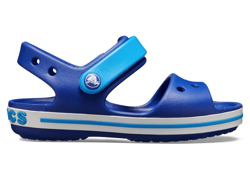 crocs crocband sandal cerulean blue ocean kids – Crocs Clogs Collection for All-Day Comfort