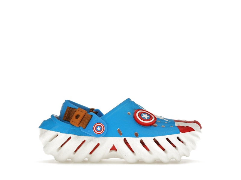 crocs echo clog marvel captain america steve rogers kids – Crocs Clogs Collection for All-Day Comfort