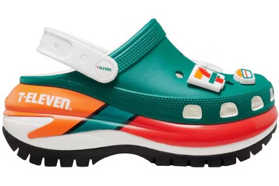 crocs mega crush clog 7-eleven green – Crocs Clogs Collection for All-Day Comfort