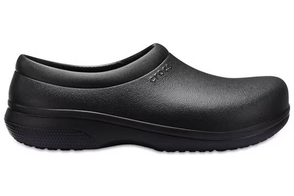 crocs on the clock slip resistant work slip-on black – Crocs Clogs Collection for All-Day Comfort