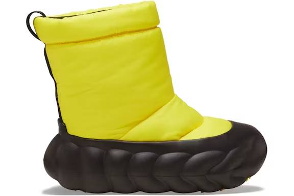 crocs overpuff boot cyber yellow – Crocs Clogs Collection for All-Day Comfort