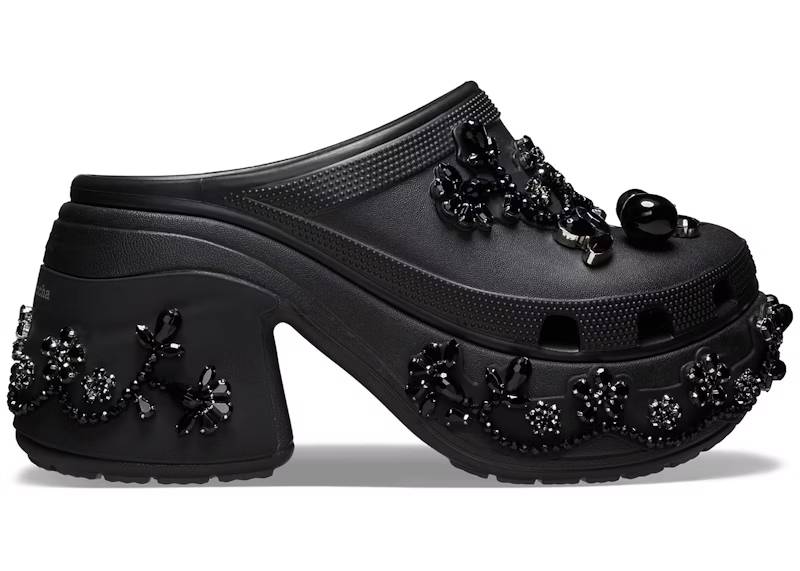 crocs siren clog simone rocha black – Crocs Clogs Collection for All-Day Comfort