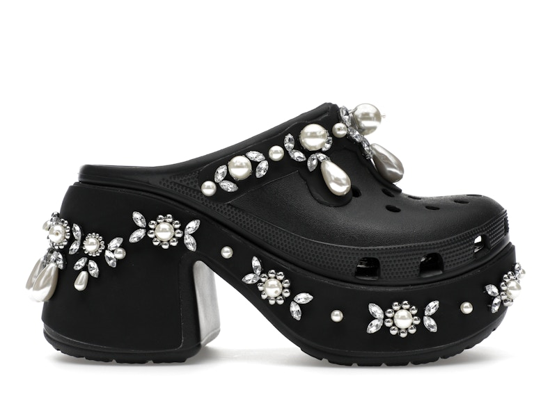 crocs siren clog simone rocha spiked black – Crocs Clogs Collection for All-Day Comfort