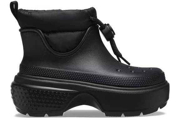 crocs stomp puff boot black – Crocs Clogs Collection for All-Day Comfort